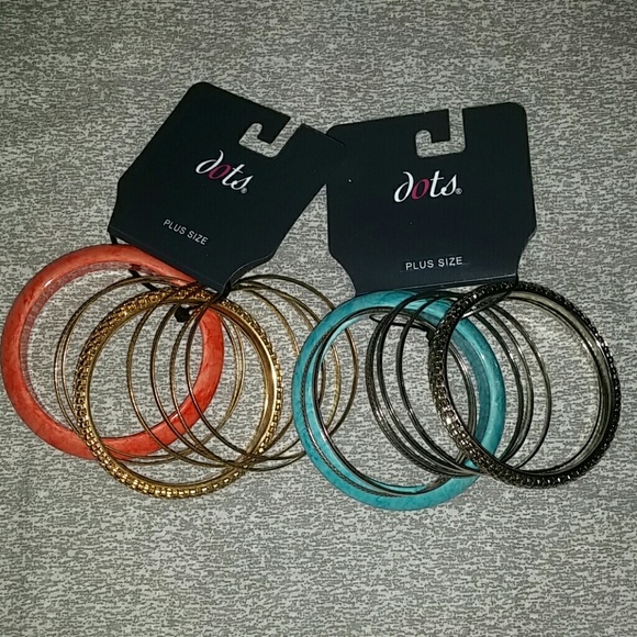 Dots Jewelry - 2 Sets of Bangles